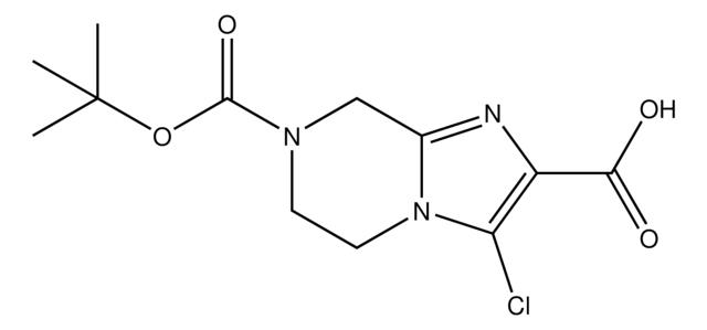 7-(tert-Butoxycarbonyl)-3-chloro-5,6,7,8-tetrahydroimidazo[1,2-a]pyrazine-2-carboxylic acid