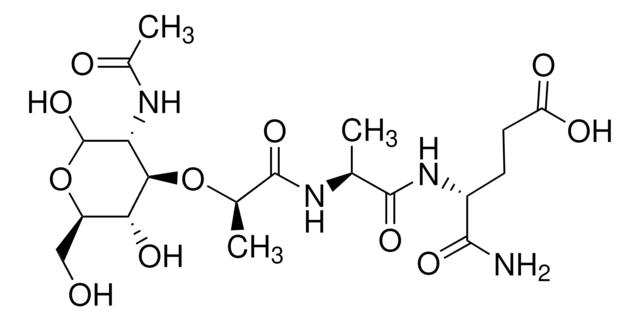 N-乙酰胞壁酰基-<SC>L</SC>-丙氨酰基-<SC>D</SC>-异谷氨酰胺 水合物