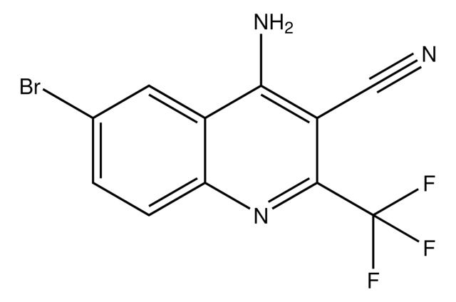 4-Amino-6-bromo-2-(trifluoromethyl)-3-quinolinecarbonitrile