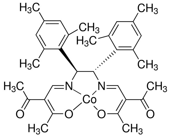 (1<I>S</I>,2<I>S</I>)-<I>N</I>,<I>N</I>′-双(2-乙酰-3-氧代-2-亚丁烯基)-1,2-二均三甲苯基乙二胺合钴(II)