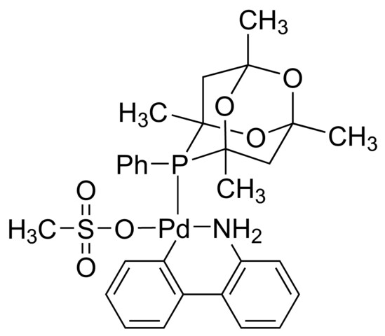 [(1,3,5,7-四甲基-6-苯基-2,4,6-三氧杂-6-磷杂金刚烷）-2-(2′-氨基-1,1′-联苯）]甲磺酸钯(II)