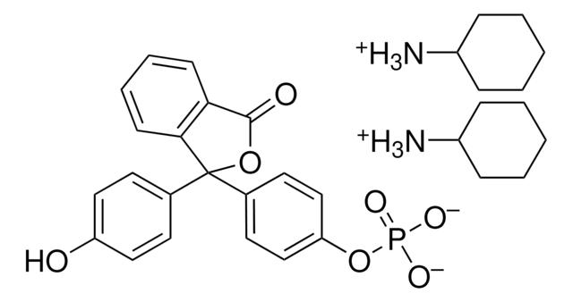 Phenolphthalein monophosphate bis(cyclohexylammonium) salt