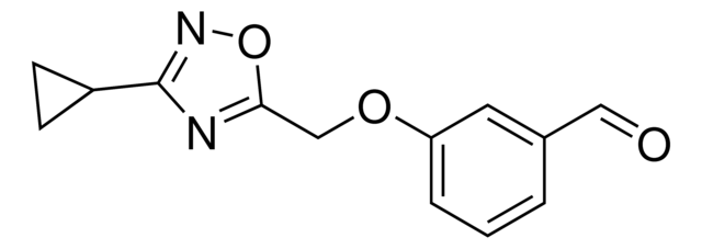 3-((3-Cyclopropyl-1,2,4-oxadiazol-5-yl)methoxy)benzaldehyde