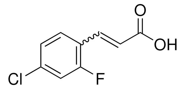 4-氯-2-氟肉桂酸，主要为反式