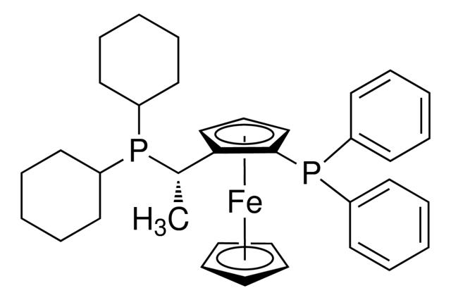 (<I>S</I>)-(+)-1-[(<I>R</I>)-2-(二苯基膦)二茂鐵]乙基二環(huán)己基膦