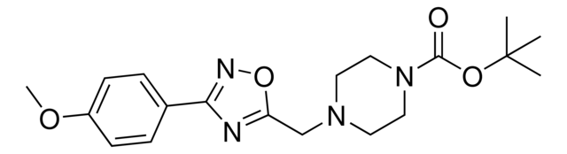 tert-Butyl 4-{[3-(4-methoxyphenyl)-1,2,4-oxadiazol-5-yl]methyl}-1-piperazinecarboxylate