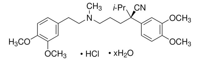 S(&minus;)-维拉帕米 盐酸盐 水合物