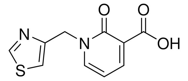 2-Oxo-1-(1,3-thiazol-4-ylmethyl)-1,2-dihydro-3-pyridinecarboxylic acid