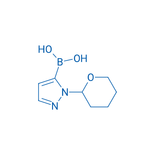 (1-(四氢-2H-吡喃-2-基)-1H-吡唑-5-基)硼酸,(1-(Tetrahydro-2H-pyran-2-yl)-1H-pyrazol-5-yl)boronic acid