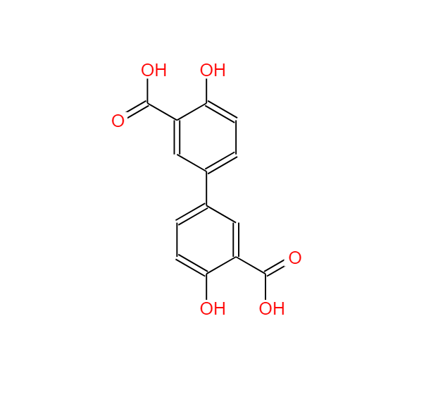 2,5-二羟基连苯二甲酸,4,4'-Dihydroxybiphenyl-3,3'-dicarboxylic acid