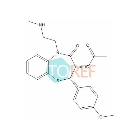 N-去甲盐酸地尔硫卓（地尔硫卓杂质17）,N-desmethyl diltiazem hydrochloride (diltiazem impurity 17)