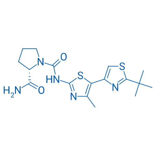 (S)-N1-(2-叔丁基)-4'-甲基-[4,5'-二噻唑基] -2'-基)吡咯烷-1,2-二甲酰胺,(S)-N1-(2-(tert-Butyl)-4'-methyl-[4,5'-bithiazol]-2'-yl)pyrrolidine-1,2-dicarboxamide