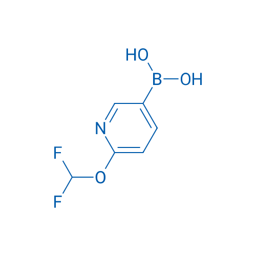 6-二氟甲氧基吡啶-3-硼酸,(6-(Difluoromethoxy)pyridin-3-yl)boronic acid