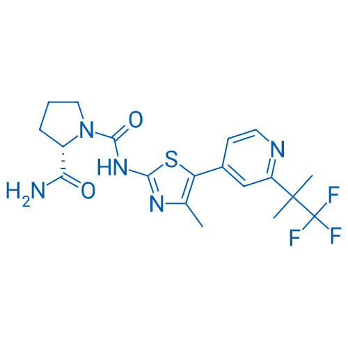 (S)-N1-[4-甲基-5-[2-(2,2,2-三氟-1,1-二甲基乙基)-4-吡啶基]-2-噻唑基]-1,2-吡咯烷二甲酰胺,(S)-N1-(4-Methyl-5-(2-(1,1,1-trifluoro-2-methylpropan-2-yl)pyridin-4-yl)thiazol-2-yl)pyrrolidine-1,2-dicarboxamide