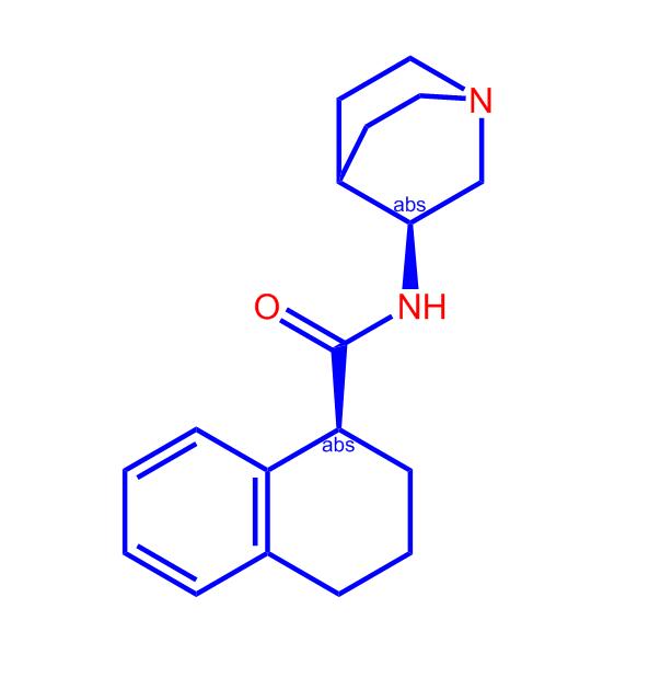 (S)-N-((S)-奎宁环-3-基)-1,2,3,4-四氢化萘-1-甲酰胺,(S)-N-((S)-Quinuclidin-3-yl)-1,2,3,4-tetrahydronaphthalene-1-carboxamide