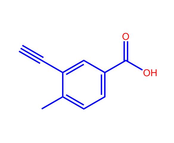 3-乙炔基-4-甲基苯甲酸,3-Ethynyl-4-methyl-benzoic acid