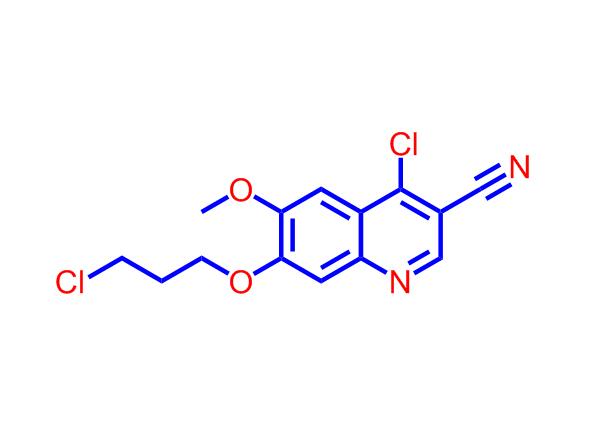 4-氯-7-(3-氯丙氧基)-6-甲氧基喹啉-3-腈,4-Chloro-7-(3-chloropropoxy)-6-methoxy-3-quinolinecarbonitrile
