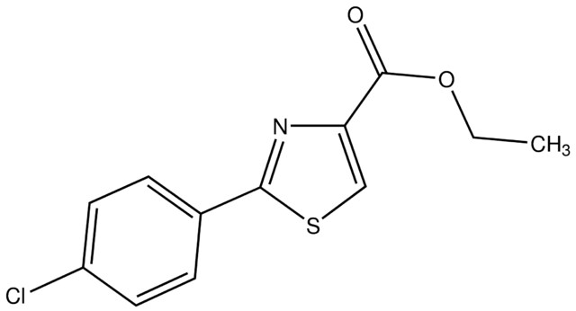 Ethyl 2-(4-chlorophenyl)-1,3-thiazole-4-carboxylate,61786-00-3