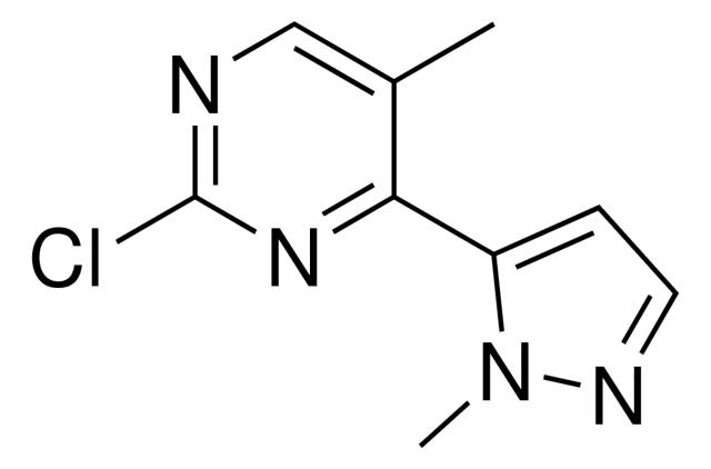 2-Chloro-5-methyl-4-(1-methyl-1H-pyrazol-5-yl)pyrimidine,1202986-04-6