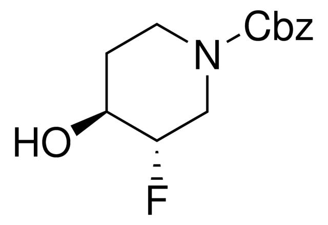 trans-1-Cbz-3-fluoro-4-hydroxypiperidine,913574-96-6