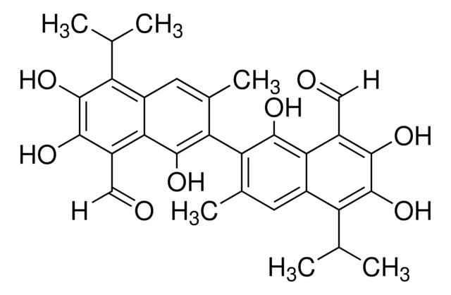 （±）-棉酚 来源于棉花种子,303-45-7