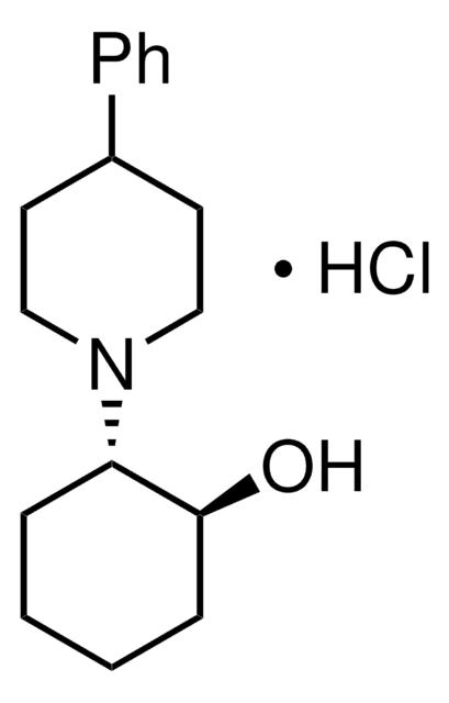 <SC>D</SC>-(+)-2-(4-苯基哌啶基)环己醇 盐酸盐,112709-60-1