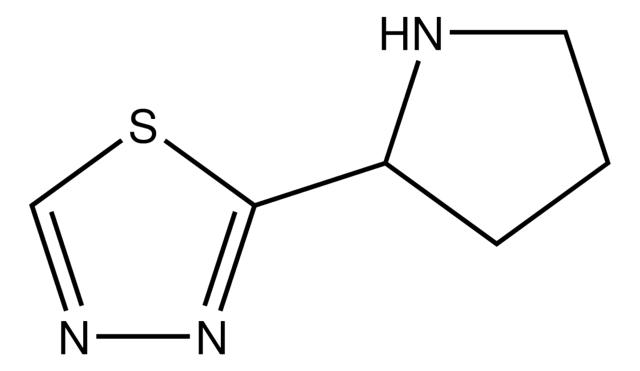 2-(Pyrrolidin-2-yl)-1,3,4-thiadiazole,1392213-60-3