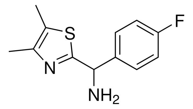 (4,5-Dimethyl-1,3-thiazol-2-yl)(4-fluorophenyl)methanamine,1017467-34-3