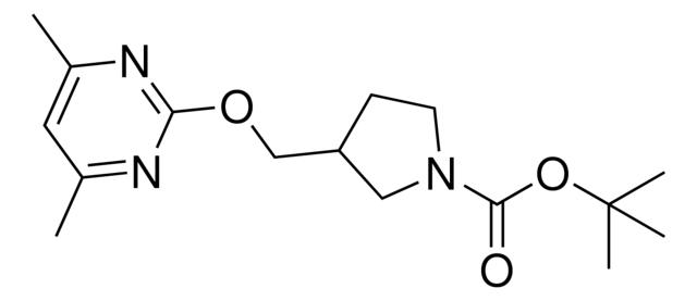 tert-Butyl 3-((4,6-dimethylpyrimidin-2-yloxy)methyl)pyrrolidine-1-carboxylate,1420981-63-0