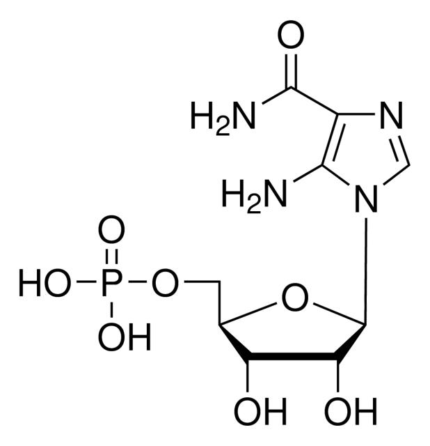 5-氨基咪唑-4-甲酰胺-1-β-<SC> D </SC>-呋喃核糖基 5′-单磷酸,3031-94-5