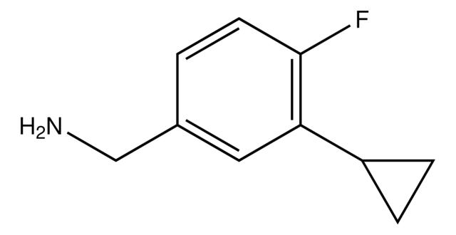 (3-Cyclopropyl-4-fluorophenyl)methanamine,1063733-90-3