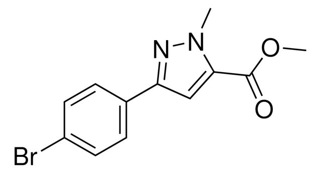 Methyl 3-(4-bromophenyl)-1-methyl-1H-pyrazole-5-carboxylate,1525041-09-1