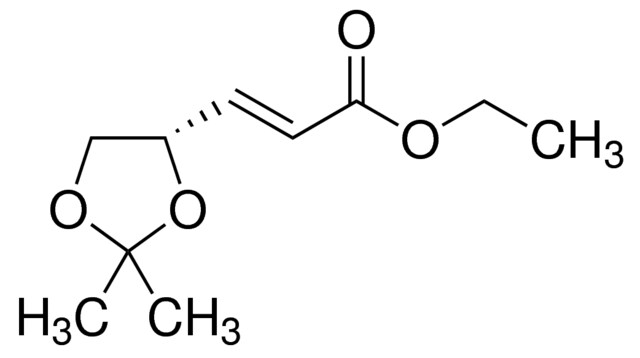 (<I>S</I>)-(+)-3-(2,2-二甲基-1,3-二氧杂环戊烷-4-基)-2-丙烯酸乙酯，主要为反式,64520-58-7