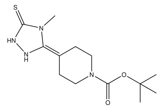 tert-Butyl 4-(4-methyl-5-thioxo-1,2,4-triazolidin-3-ylidene)piperidine-1-carboxylate,952183-40-3