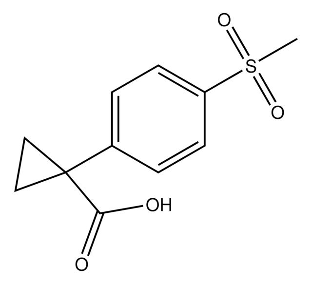 1-[4-(Methylsulfonyl)phenyl]cyclopropanecarboxylic acid,1314738-62-9
