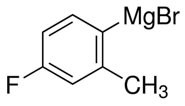 4-氟-2-甲基苯基镁溴化物 溶液,30897-90-6