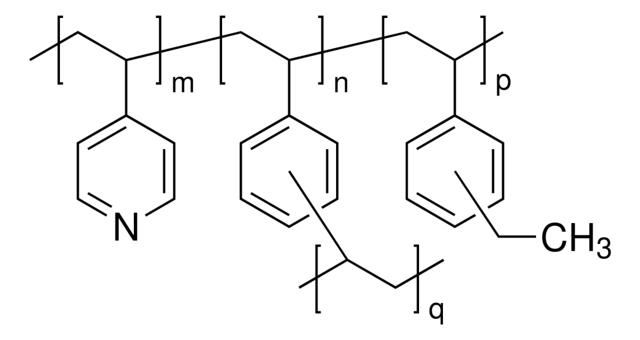 聚(4-乙烯吡啶-co-乙基乙烯基苯)，交联,127564-81-2