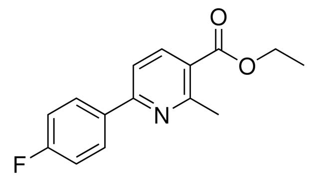 Ethyl 6-(4-fluorophenyl)-2-methylpyridine-3-carboxylate,31676-67-2