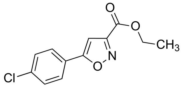 Ethyl 5-(4-chlorophenyl)isoxazole-3-carboxylate,81282-12-4