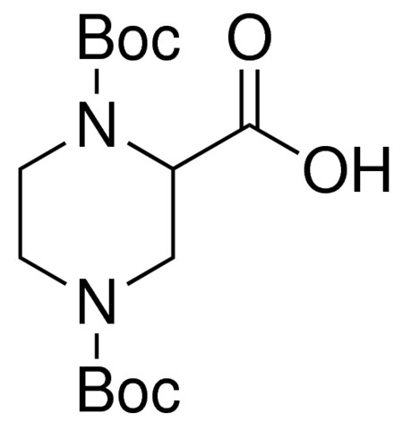 1,4-Di-Boc-piperazine-2-carboxylic acid,181955-79-3