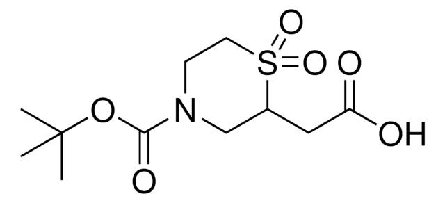 2-(4-(tert-Butoxycarbonyl)-1,1-dioxidothiomorpholin-2-yl)acetic acid,1783603-67-7