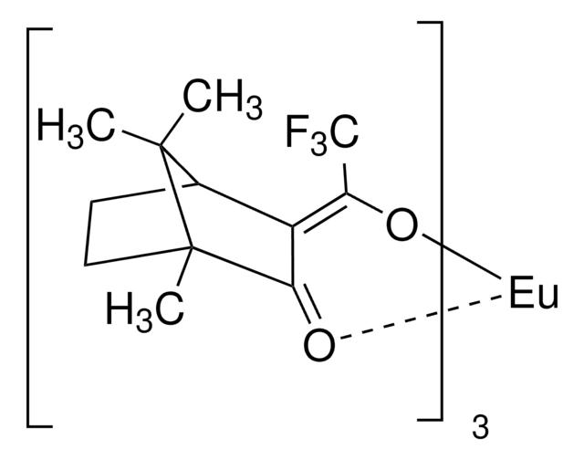 三[3-(三氟甲基羟亚甲基)-(+)-樟脑酸]铕,34830-11-0