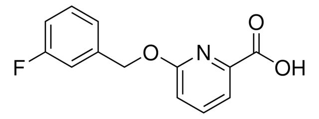 6-[(3-Fluorobenzyl)oxy]-2-pyridinecarboxylic acid,1369494-00-7