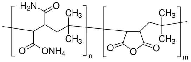 聚 [（异丁烯- <I> alt </I>- 马来酸，铵盐）- <I> co </I>-（异丁烯- <I> alt </I>- 马来酸酐）],55893-87-3