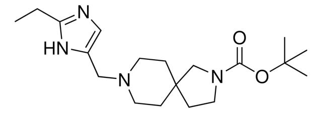 tert-Butyl 8-[(2-ethyl-1H-imidazol-5-yl)methyl]-2,8-diazaspiro[4.5]decane-2-carboxylate,1263285-00-2
