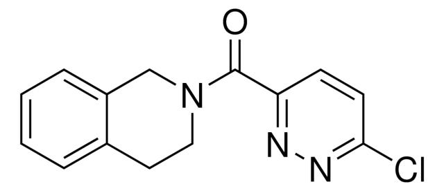 2-[(6-Chloro-3-pyridazinyl)carbonyl]-1,2,3,4-tetrahydroisoquinoline,1184653-07-3