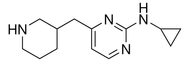 N-Cyclopropyl-4-(3-piperidinylmethyl)-2-pyrimidinamine,1263282-23-0