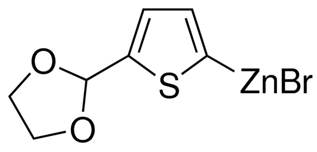 5-(1,3-二氧戊环-2-基)-2-噻吩基溴化锌 溶液,307531-84-6