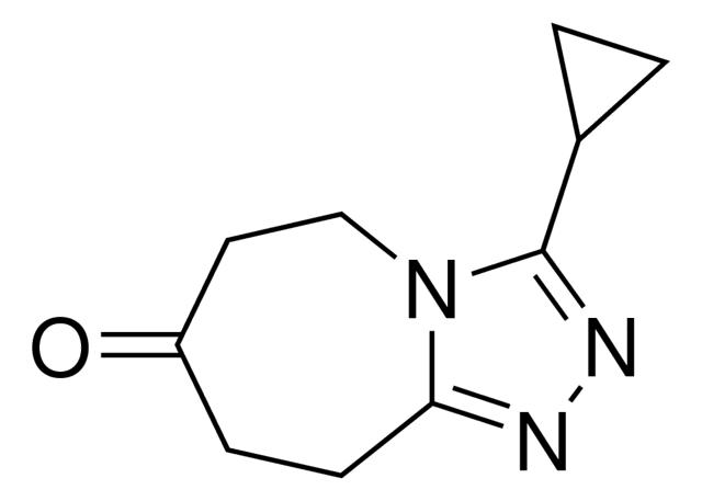 3-Cyclopropyl-5,6,8,9-tetrahydro-7H-[1,2,4]triazolo[4,3-a]azepin-7-one,1824492-07-0