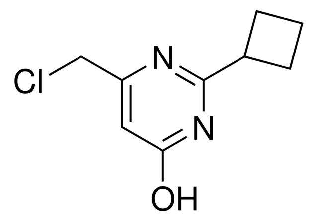 6-(Chloromethyl)-2-cyclobutyl-4-pyrimidinol,1092282-58-0